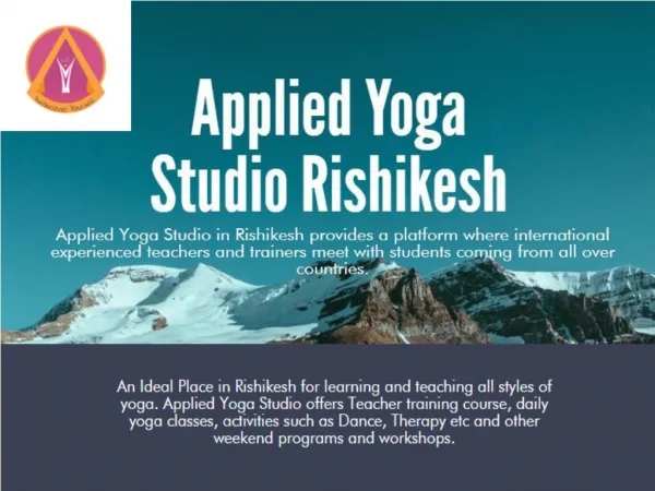 Drop-in Yoga Classes in Rishikesh