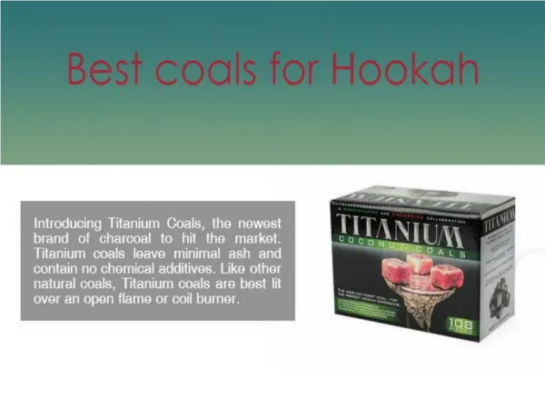 Best Hookah Coals | Charcoal for Hookah