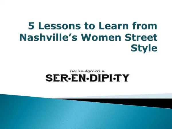 5 Lessons to Learn from Nashville’s Women Street Style