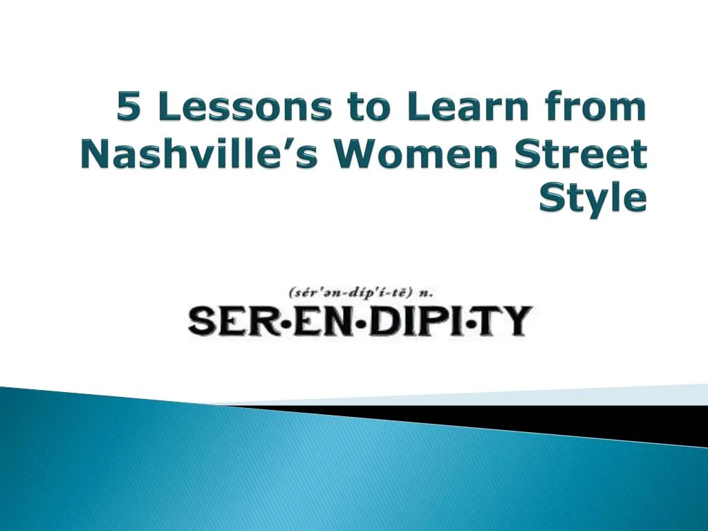 5 lessons to learn from nashville s women street style