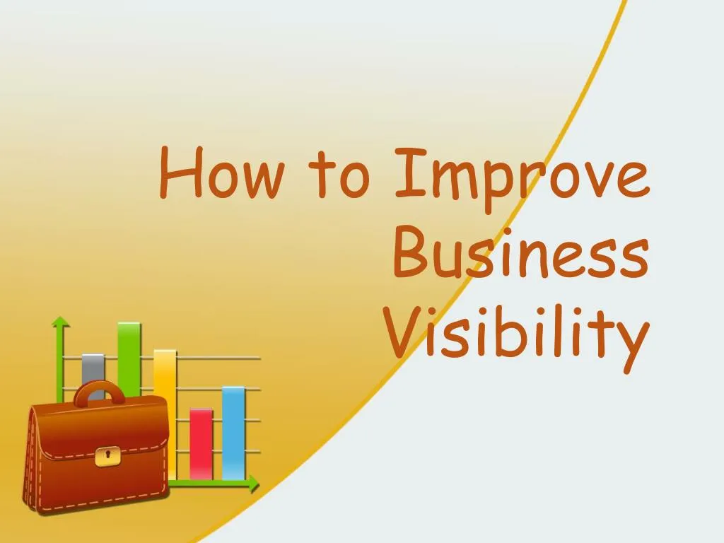 how to improve business visibility