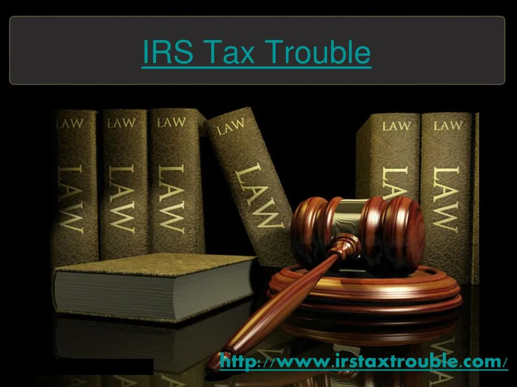 irs tax trouble