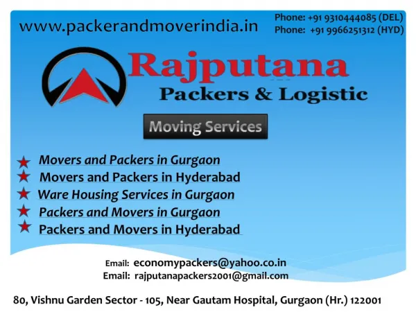 Ware Housing Services in Gurgaon