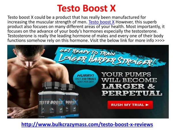 Testo Boost X Reviews, Price and Free Trial