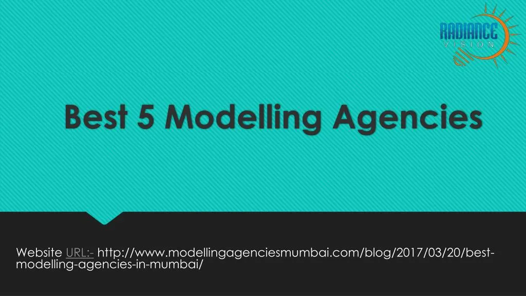 best 5 modelling agencies