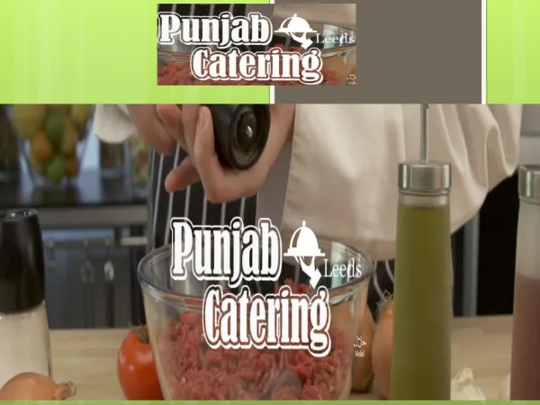 Get Great Meal Deals at Punjab Catering Online