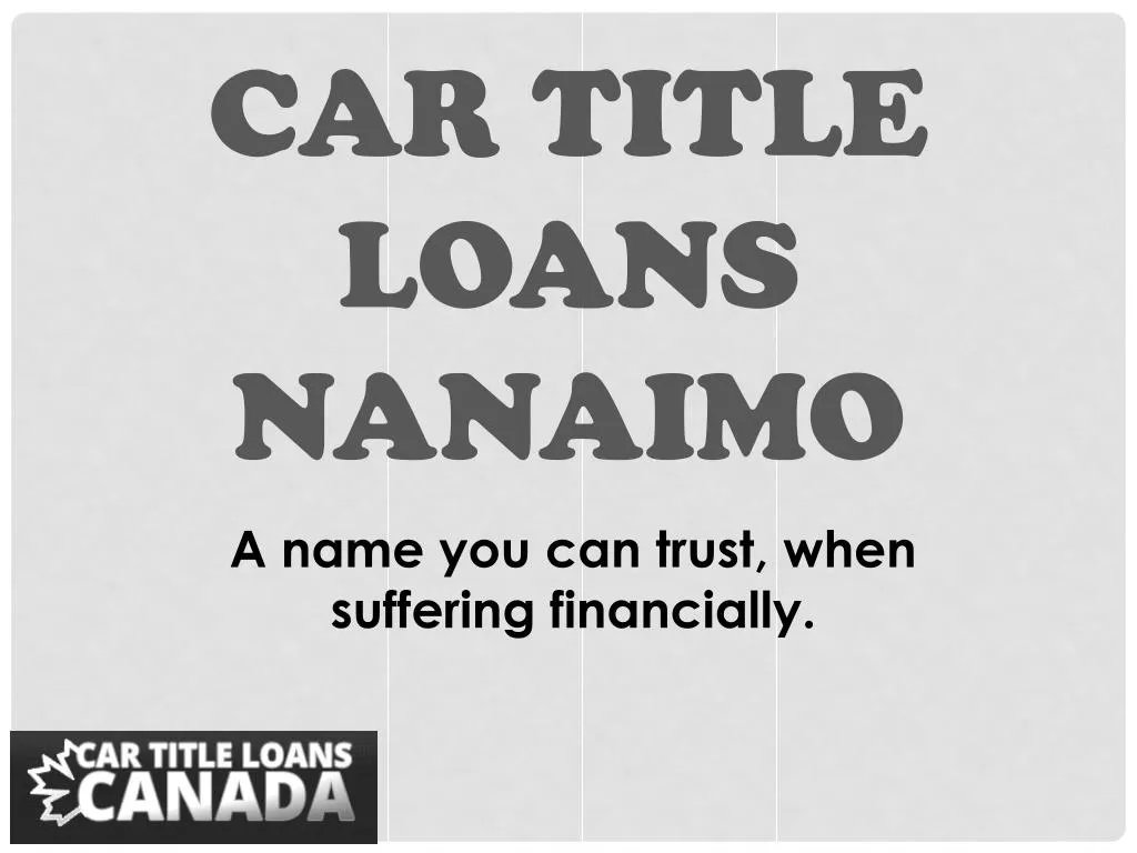 car title loans nanaimo