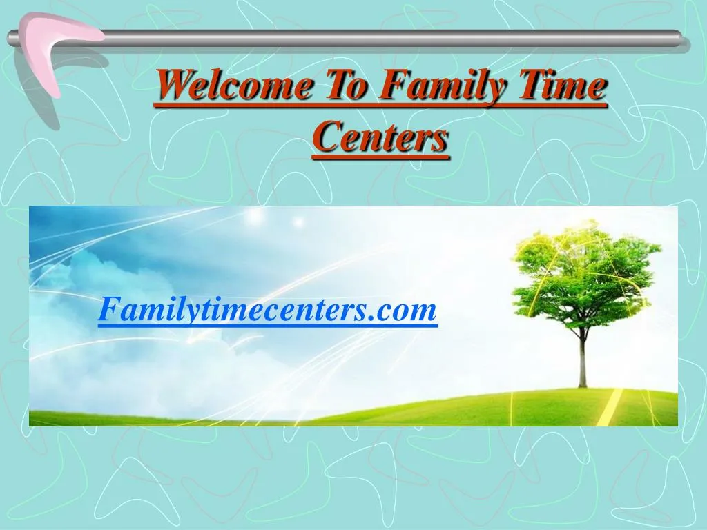 welcome to family time centers