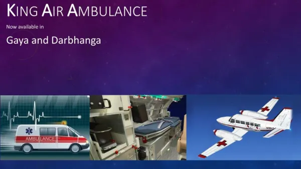 Get Quick Air Ambulance Services in Gaya at an affordable price