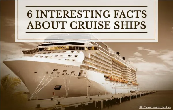 Fun facts about cruises you should know