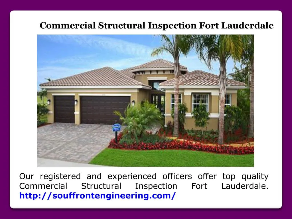 commercial structural inspection fort lauderdale