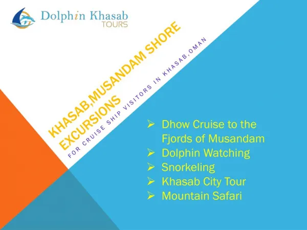 Oman Shore Excursion
