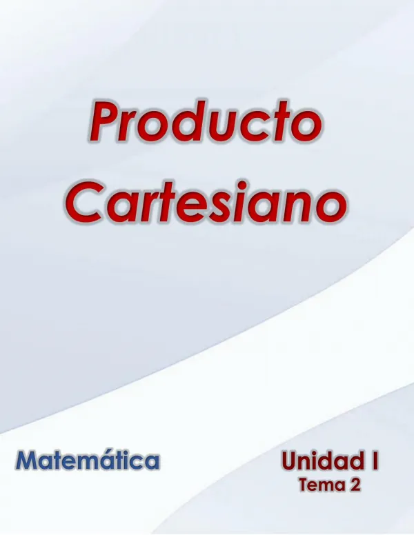 Matemática Unidad I Tema 2