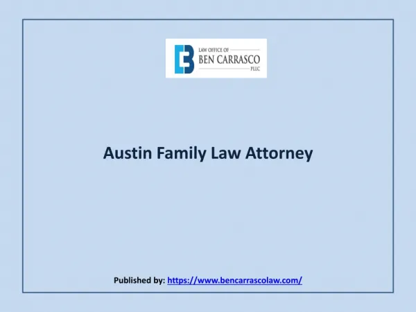 Austin Family Law Attorney