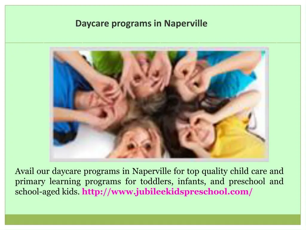daycare programs in naperville