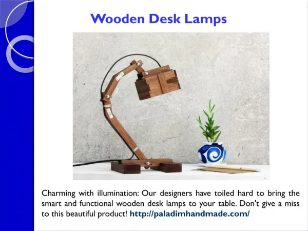 Designer Desk Lamps