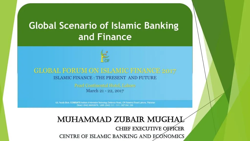 muhammad zubair mughal chief executive officer allhuda centre of islamic banking and economics