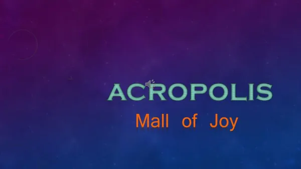 Acropolis Mall