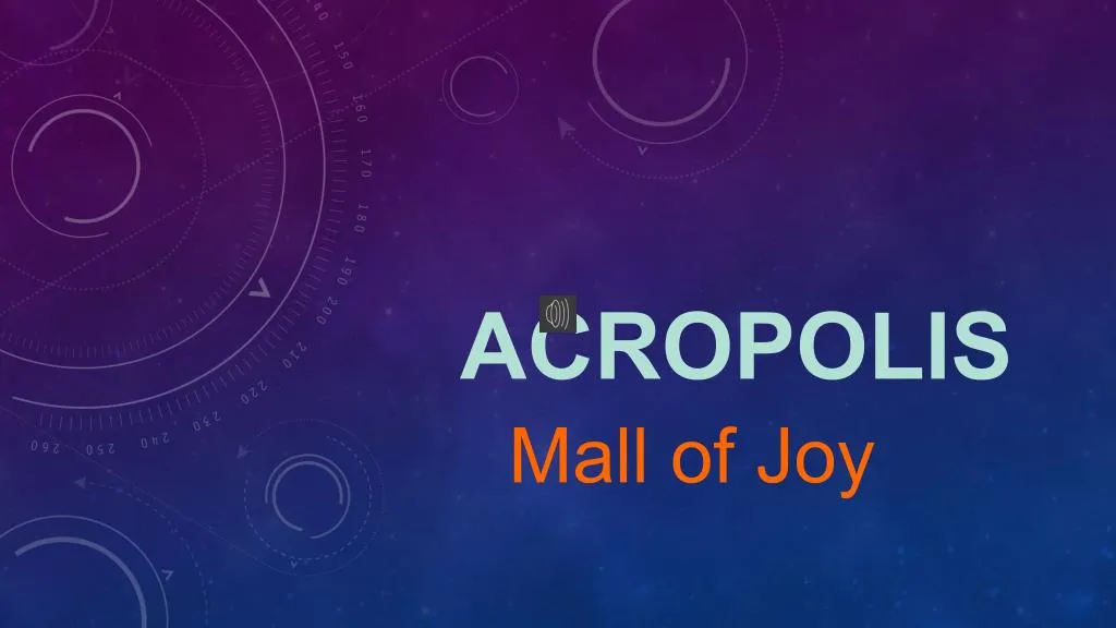 acropolis mall of joy