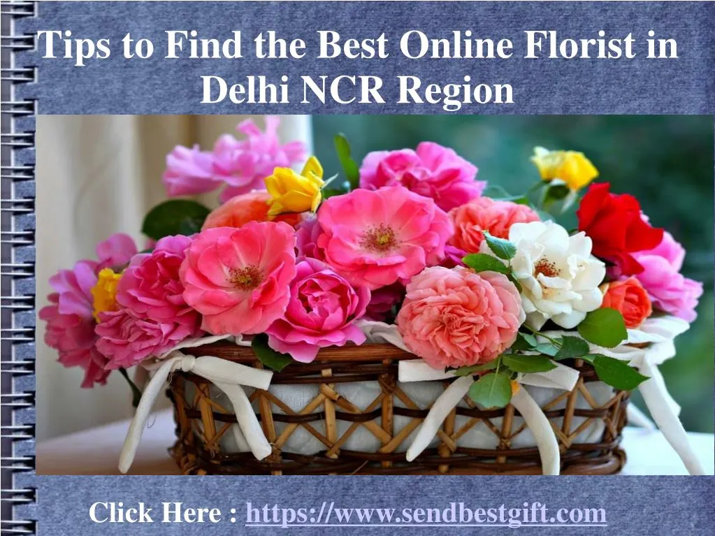 tips to find the best online florist in delhi ncr region