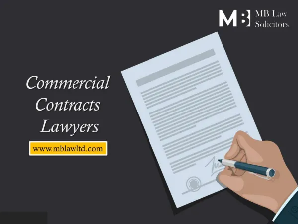 Contract Law Solicitors | MB Law Ltd Solicitors | Twickenham, London