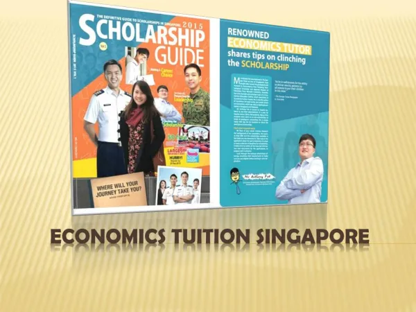 Economics Tuition Singapore