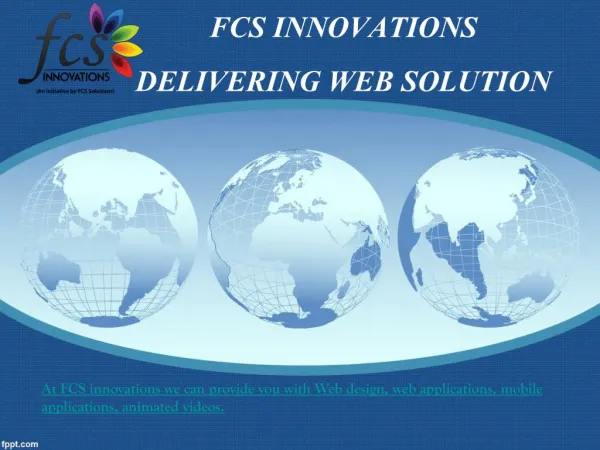 FCS Innovations - Web design and Development