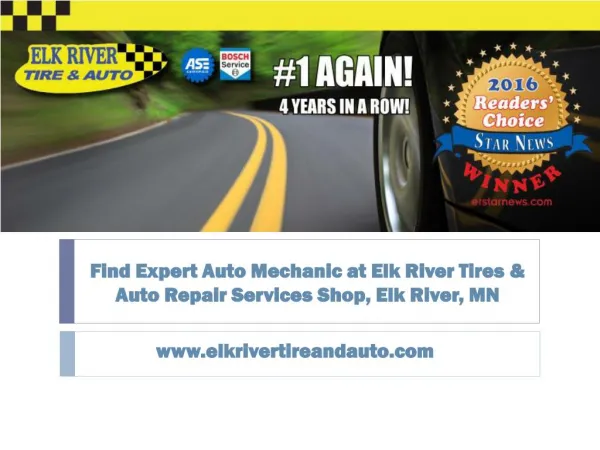 Quality Oil Changes Needed? Contact Auto Experts at Elk River Tire and Auto Shop