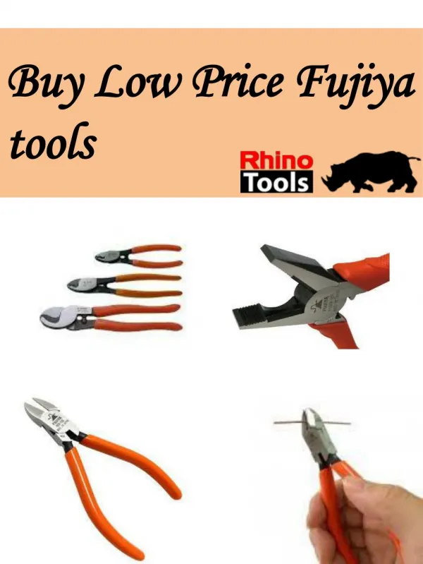 Buy Low Price Fujiya tools