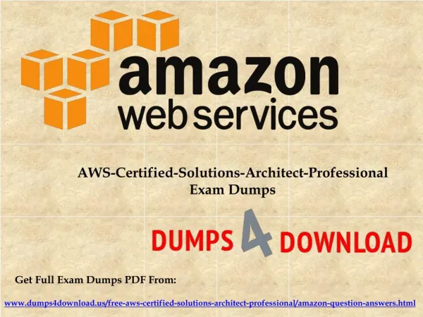 Updated Amazon AWS Certified Solution Architect Professional Questions