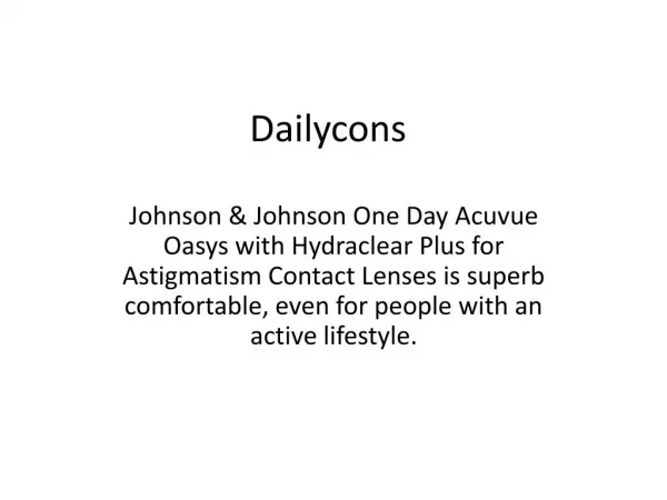 Dailycons UK