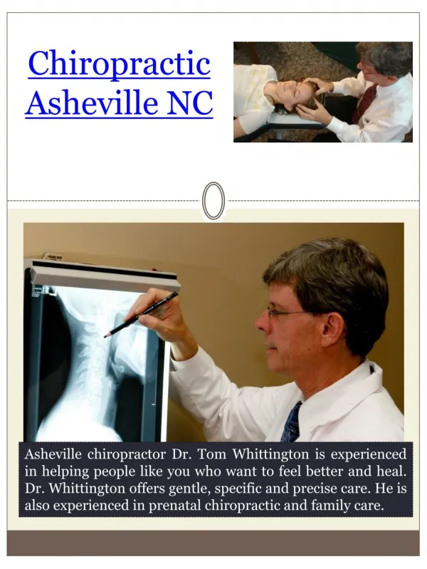 Chiropractic Asheville NC