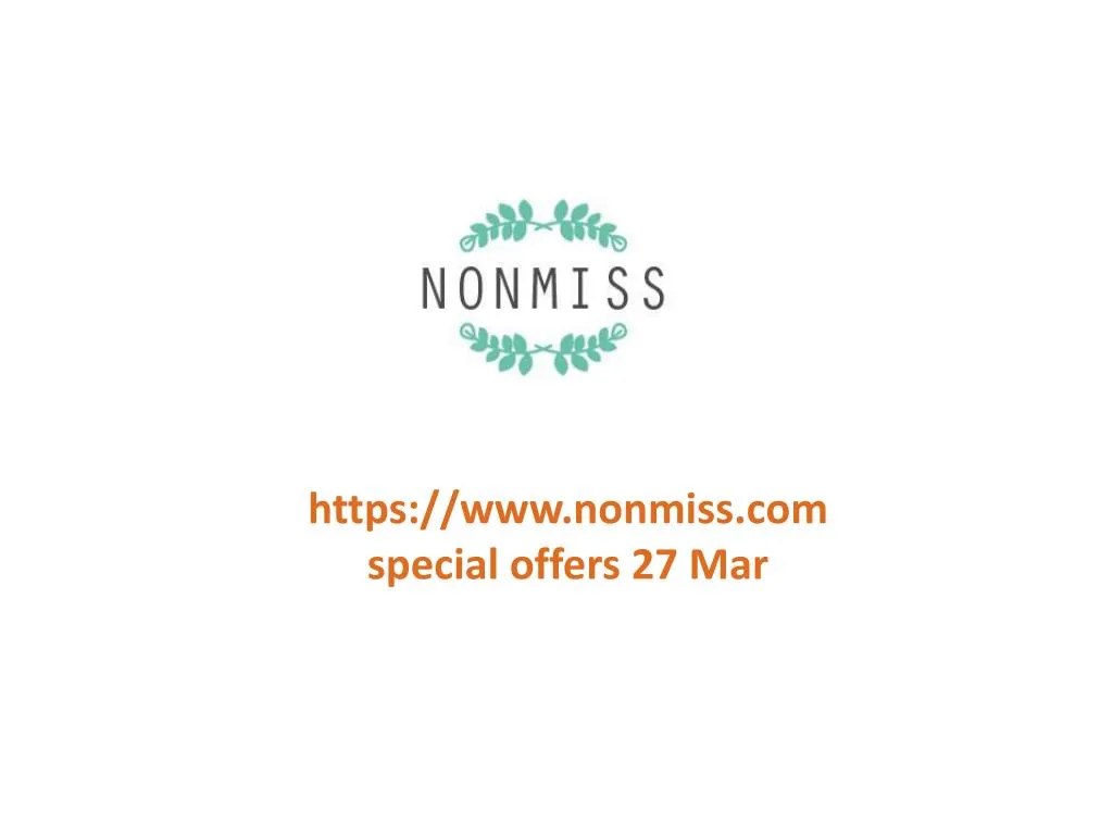 https www nonmiss com special offers 27 mar