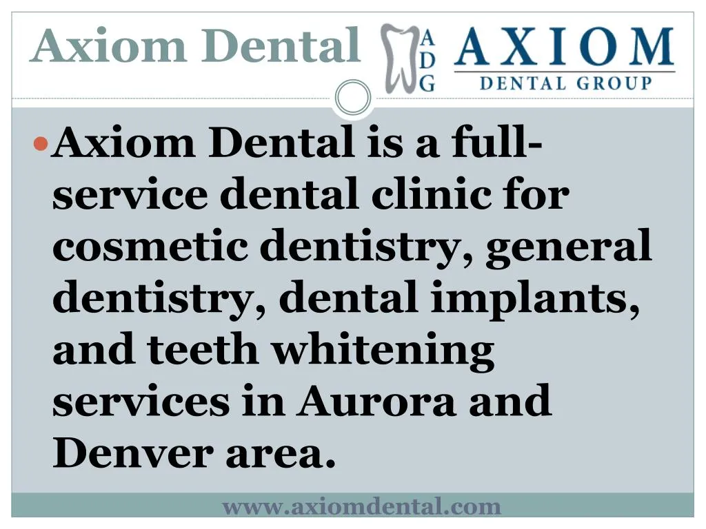 axiom dental