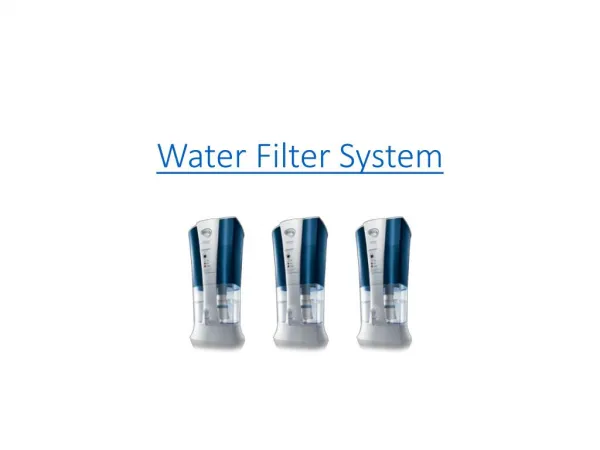 Water Filter System