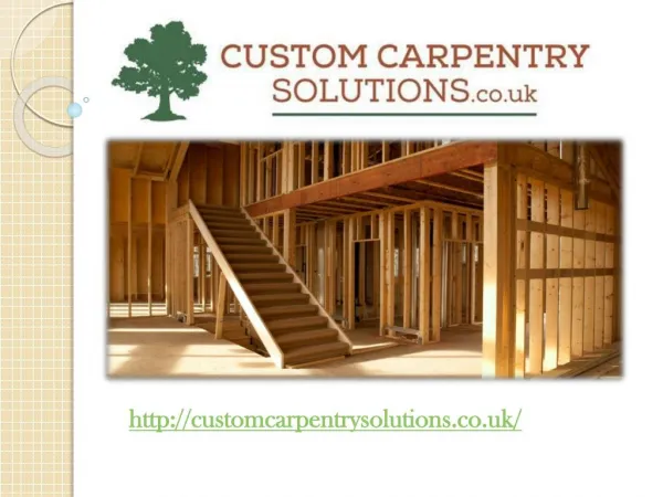Custom Carpentry Solutions