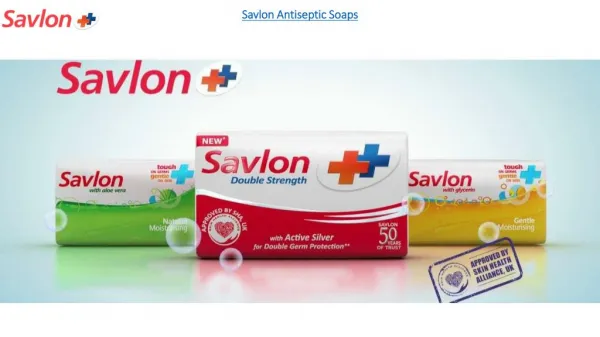 Savlon Antiseptic Soaps