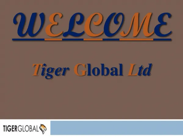 Tiger Global Ltd - Product Sourcing From China