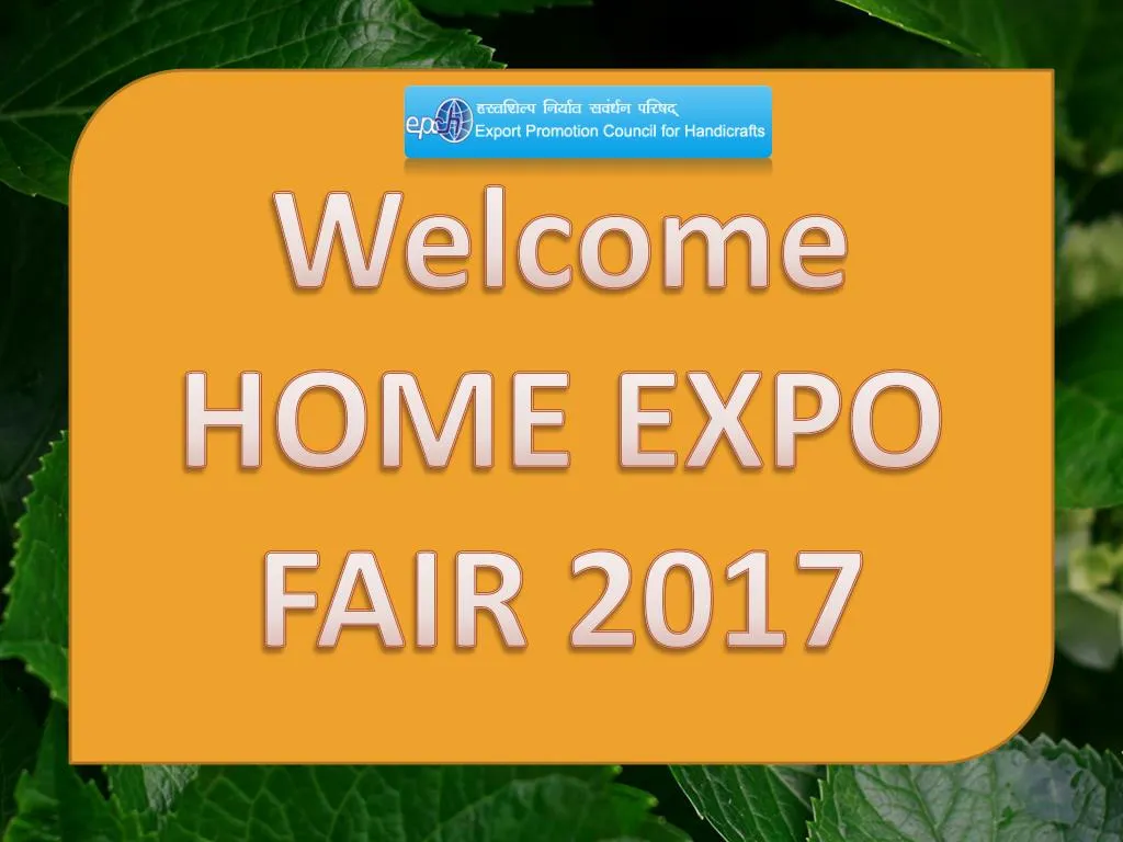 welcome home expo fair 2017