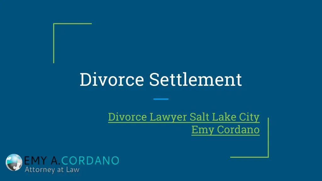 divorce settlement