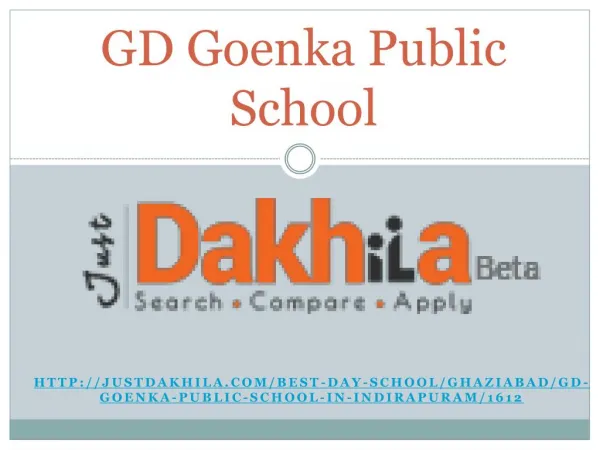 GD Goenka Public School Indirapuram