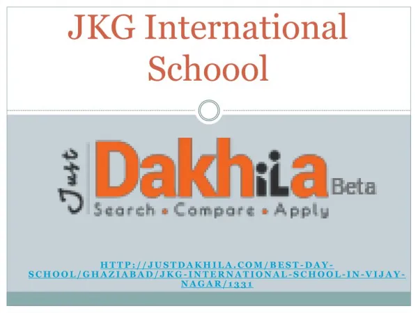 JKG International School Vijay Nagar