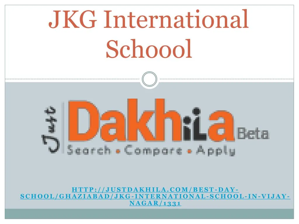 jkg international schoool