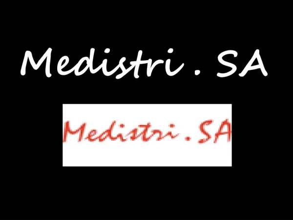 Medistri SA