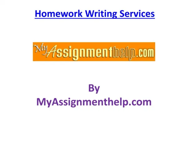 Get homework writing help to complete your homework with experts help