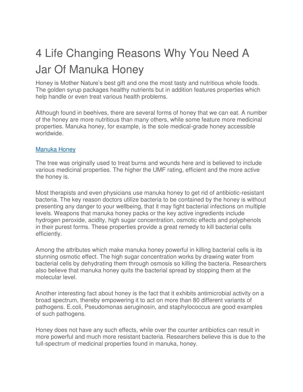 4 life changing reasons why you need