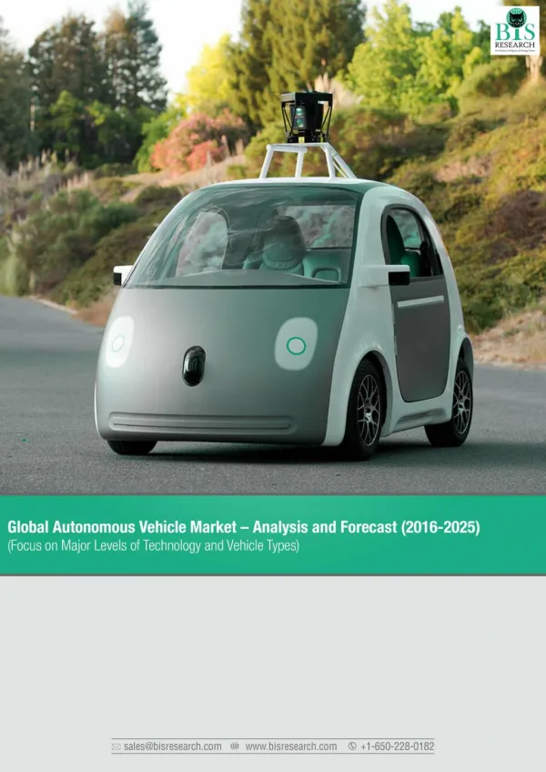 Global Autonomous Vehicles Market Research