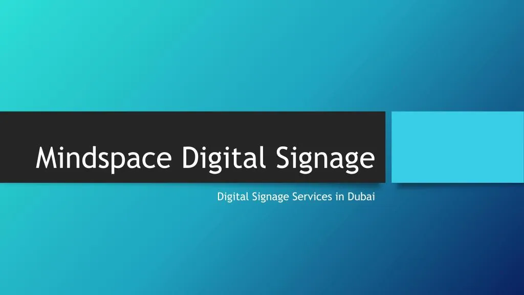mindspace digital signage