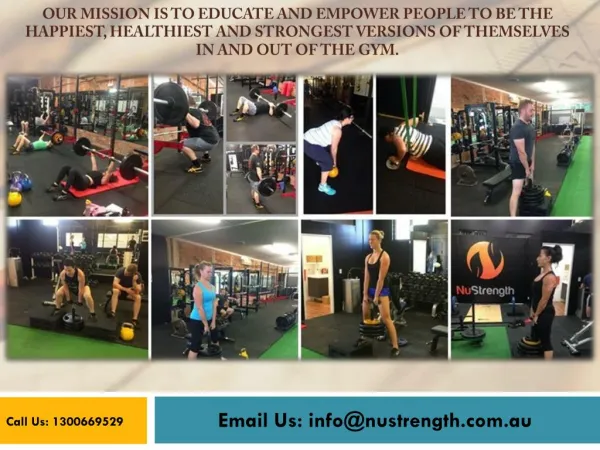 Personal Training Brisbane - Fitness Experts - Nustrength.Com.Au