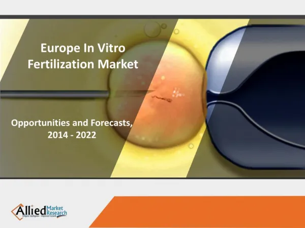 Europe In-Vitro Fertilization (IVF) Market